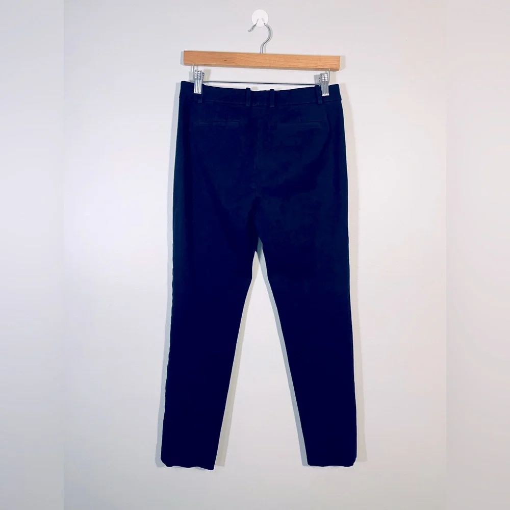 J. Crew Maddie Pant Navy Two Way Stretch Cotton Chinos Size 4
